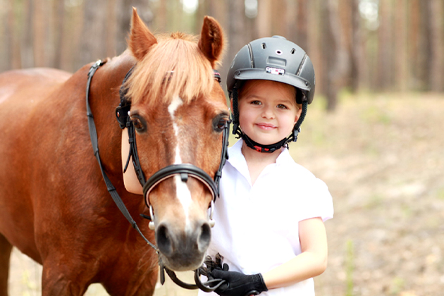 Набор детей конный спорт